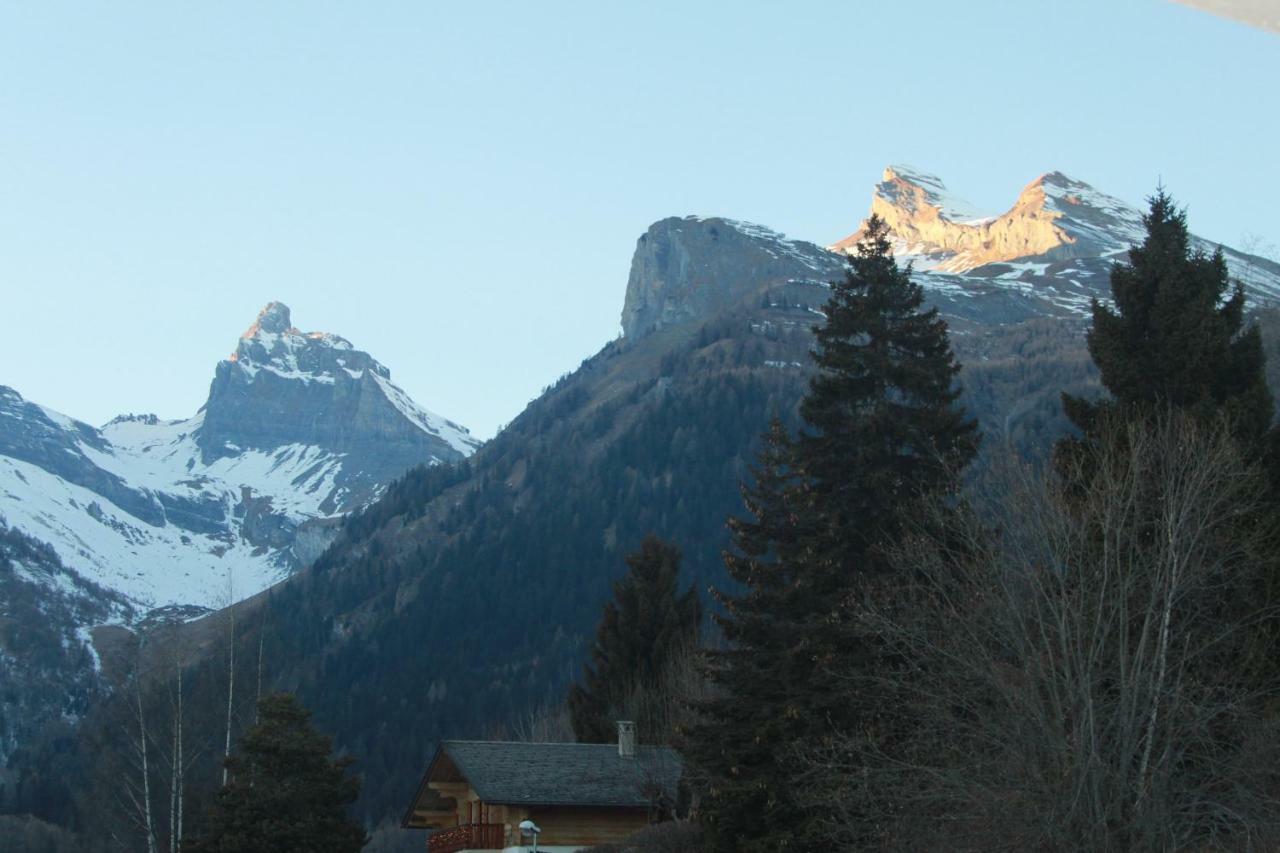 Appartement Dans Le Centre Thermal Les Sources Ovronnaz Dış mekan fotoğraf
